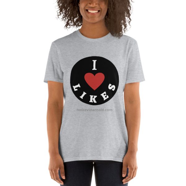 I Heart Likes Full Print Short-Sleeve Unisex T-Shirt - Image 2