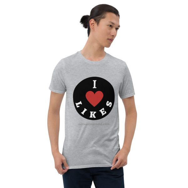 I Heart Likes Full Print Short-Sleeve Unisex T-Shirt - Image 3
