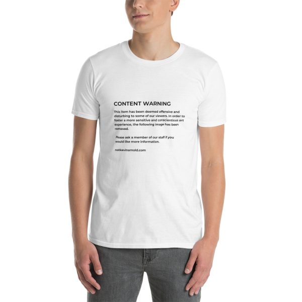 Content Warning Unisex T-Shirt - Image 3