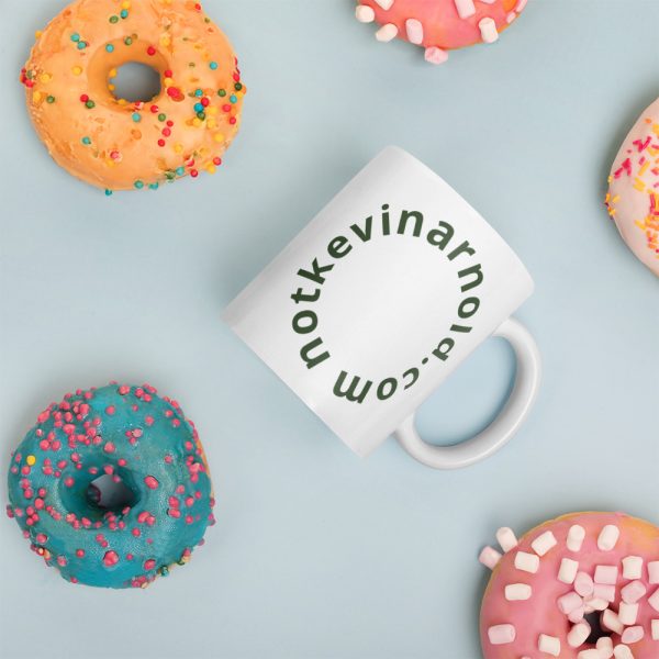 Help Me White Glossy Diner Mug - Image 2