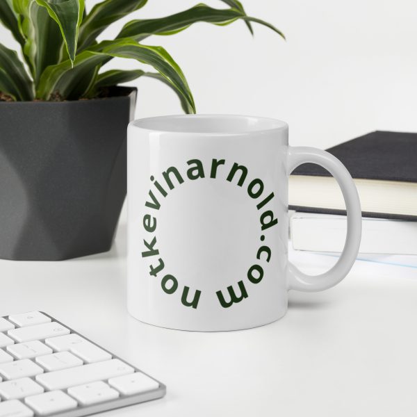 Help Me White Glossy Diner Mug - Image 5